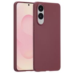 imoshion TPU Color Cover Samsung Galaxy S25 Edge - Wine Red