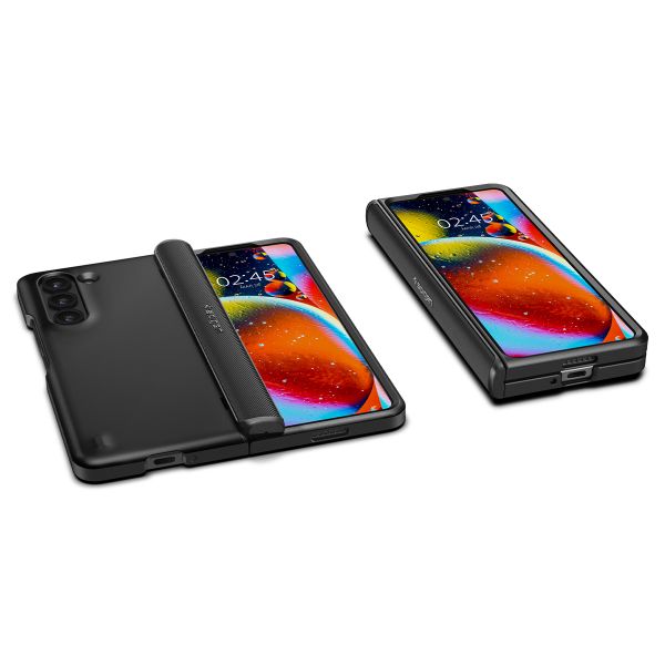 Spigen Slim Armor Pro Back Cover für das Samsung Galaxy Z Fold 5 - Schwarz