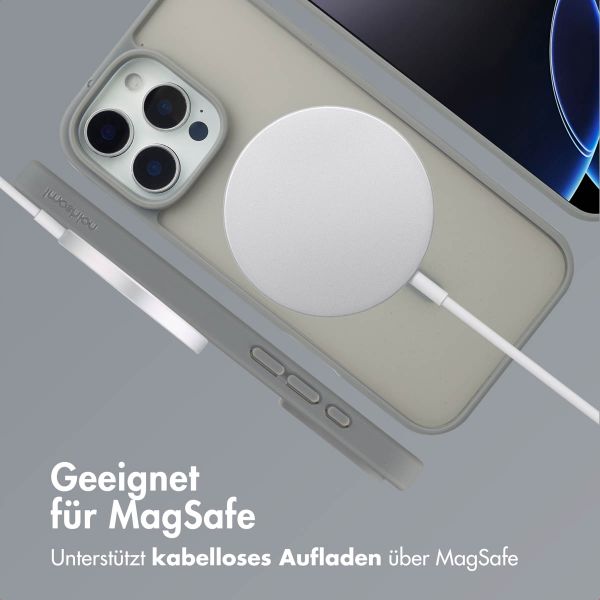 imoshion Color Guard Back Cover mit MagSafe Apple iPhone 16 Pro Max - Grau