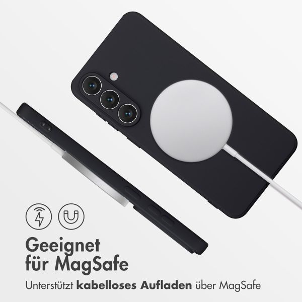 imoshion Color Back Cover mit MagSafe Samsung Galaxy S25 FE - Schwarz