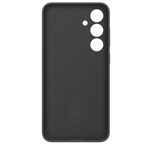 Samsung Original Silikon Cover Samsung Galaxy S24 FE - Schwarz