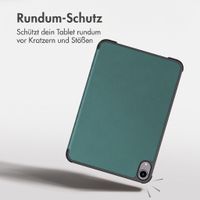 imoshion Trifold Klapphülle Apple iPad Mini 7 (2024) / iPad Mini 6 (2021) - Dunkelgrün