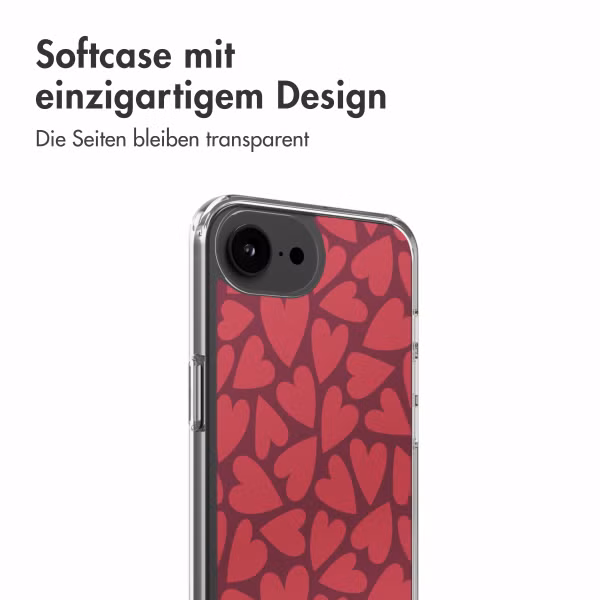 imoshion Design Hülle Apple iPhone 16e - Hearty Coral Dust