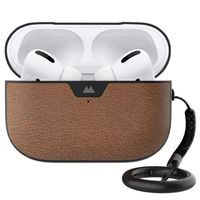 Mous Leather Protective Case für AirPods Pro - Braun