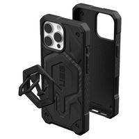 UAG Monarch Pro Back Cover + Magnetic Ring Stand für das iPhone 16 Pro Max - Carbon Fiber