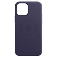 Apple Leder-Case MagSafe für das iPhone 12 Mini - Deep Violet