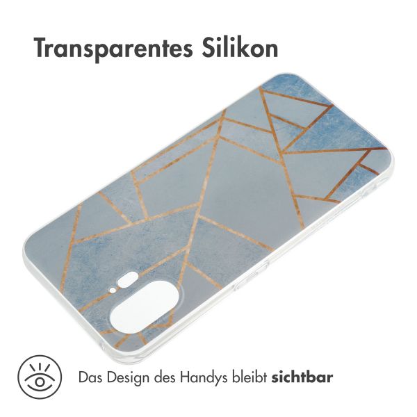 imoshion Design Hülle Nothing Phone (2) - Blue Graphic