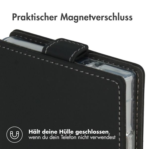 Accezz Flip Case Samsung Galaxy S24 Ultra - Schwarz