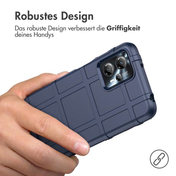 imoshion Rugged Shield Backcover für das Motorola Moto G13 - Dunkelblau