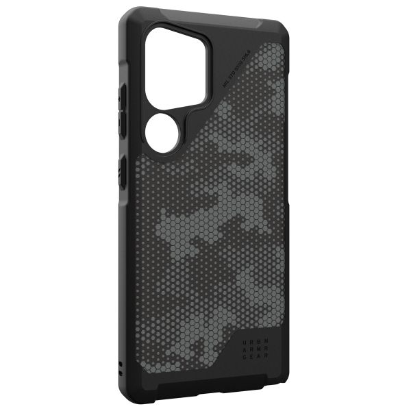 UAG Backcover Metropolis LT MagSafe für das Samsung Galaxy S25 Ultra - Micro Hex Camo Graphite