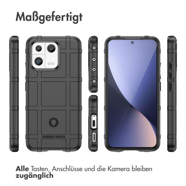 imoshion Rugged Shield Backcover für das Xiaomi 13 - Schwarz