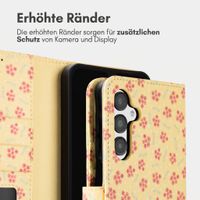 imoshion Design Klapphülle Samsung Galaxy A16 - Sunny Yellow Petite Flowers