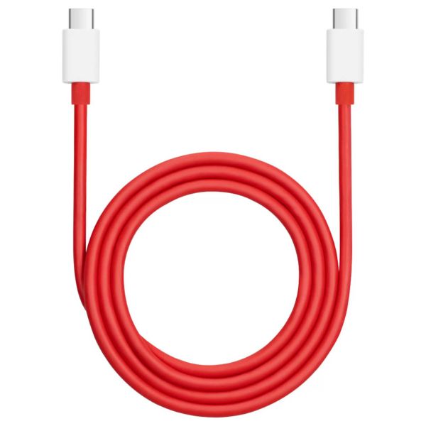 OnePlus Original USB-C-zu-USB-C-Kabel 12A – 120 Watt – 1 Meter – Rot