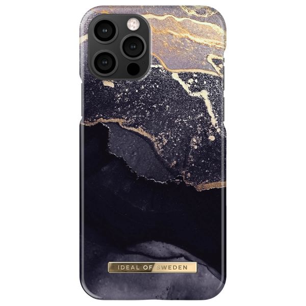 iDeal of Sweden Fashion Back Case für das iPhone 12 (Pro) - Golden Twilight Marble