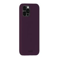 Holdit Silicone Case iPhone 12 / 12 Pro - Deep Plum