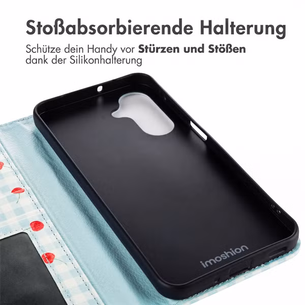 imoshion Design Klapphülle Samsung Galaxy A37 (5G) - Cherry Check