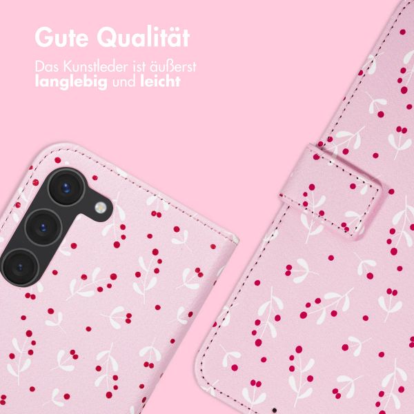 imoshion Design Klapphülle Samsung Galaxy S23 - Blush Berries