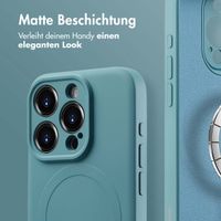 imoshion Color Back Cover mit MagSafe für das iPhone 15 Pro - Smoke Green