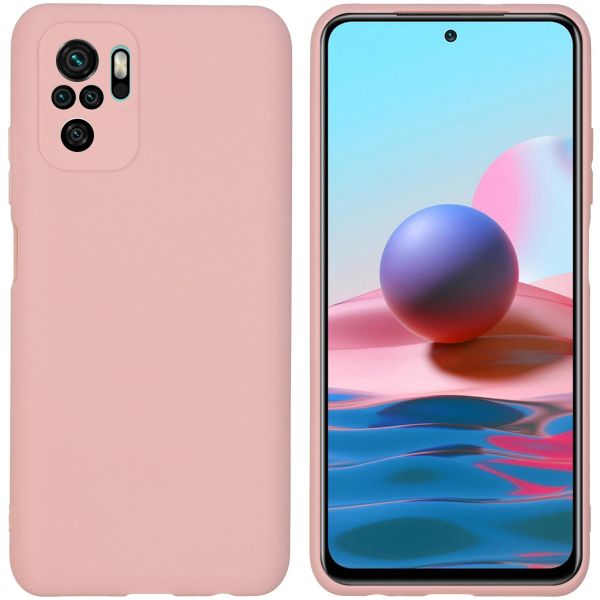 imoshion Color TPU Hülle für das Xiaomi Redmi Note 10 (4G) - Dusty Pink