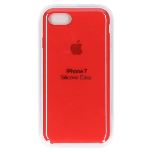 Apple Silikoncase Apple iPhone SE (2022 / 2020) / 8 / 7 - Red