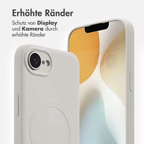 imoshion Color Back Cover mit MagSafe Apple iPhone 16e - Beige