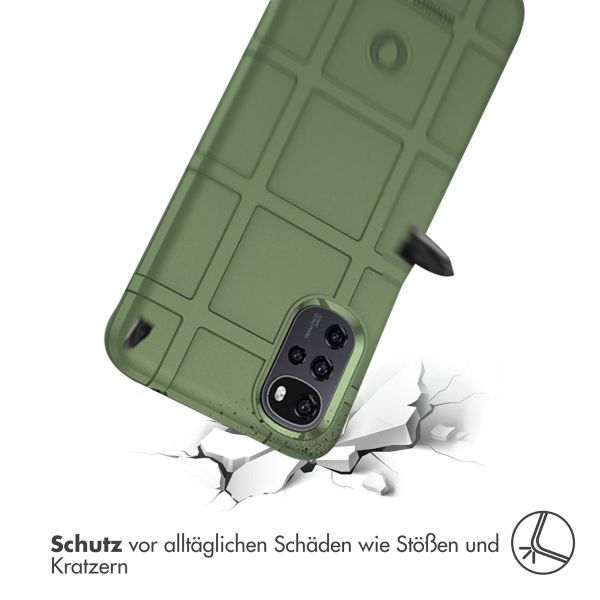 imoshion Rugged Shield Backcover für das Motorola Moto G22 / E32 / E32s - Grün