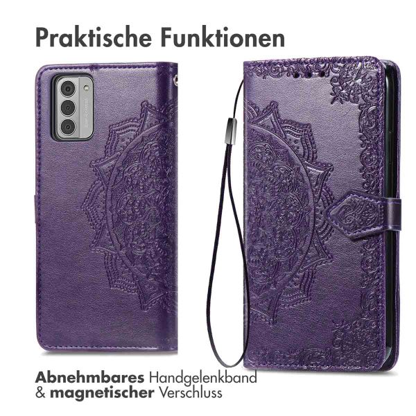 imoshion Mandala Klapphülle Nokia G42 - Violett