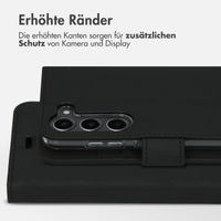 Accezz Wallet TPU Klapphülle Samsung Galaxy S23 - Schwarz
