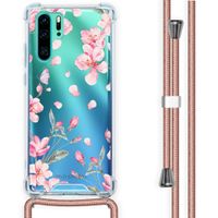 imoshion Design Hülle mit Band für das Huawei P30 Pro - Blossom Watercolor