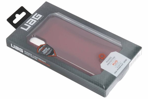 UAG Plyo Hard Case Rot für das iPhone Xs Max