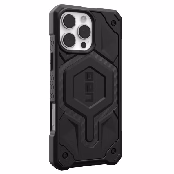 UAG Monarch Pro Backcover Apple iPhone 16 Pro Max - Carbon Fiber
