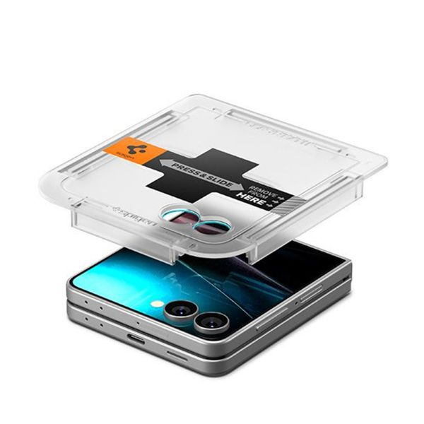Spigen EZ Fit Glas.tR mit Installation Tray - 1er Pack Samsung Galaxy Z Flip 7