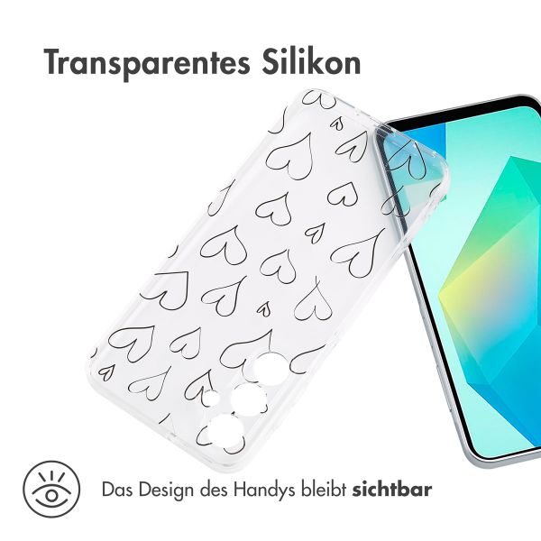 imoshion Design Hülle Samsung Galaxy A16 - Hearts