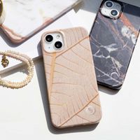 Selencia Aurora Fashion Back Case Samsung Galaxy A33 - Earth Leaf Beige