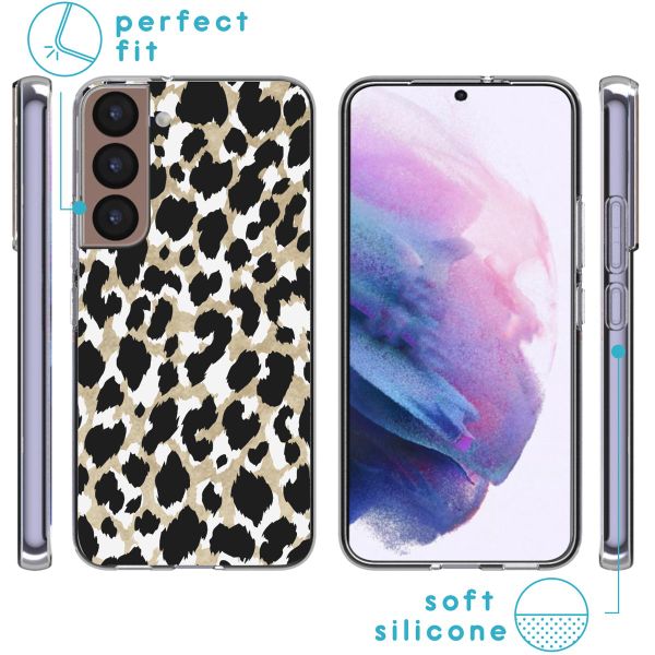 imoshion Design Hülle für das Samsung Galaxy S22 - Leopard