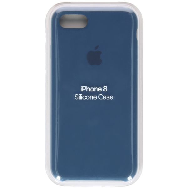 Apple Silikon-Case Blue Cobalt für das Apple iPhone SE (2022 / 2020) / 8 / 7