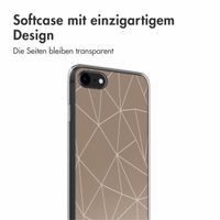 imoshion Design Hülle iPhone SE (2022 / 2020) / 8 / 7 - Graphic Lines Beige