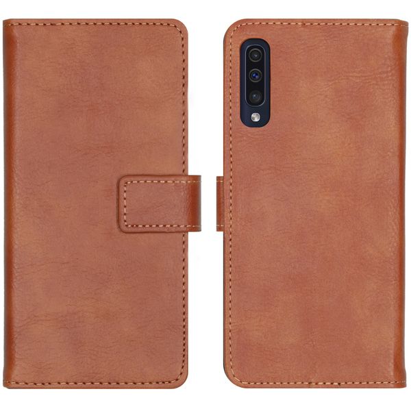 imoshion Luxuriöse Klapphülle Samsung Galaxy A50 / A30s - Braun