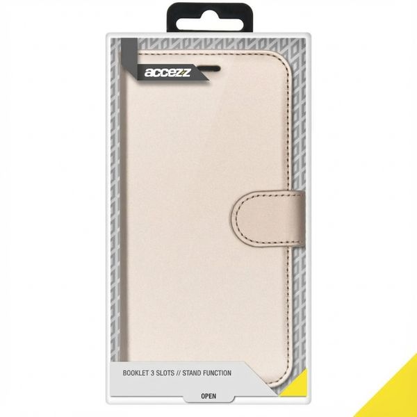 Accezz Wallet TPU Klapphülle Samsung Galaxy S21 Plus - Gold