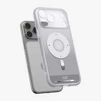 Spigen Ultra Hybrid Backcover MagSafe Apple iPhone 17 Pro Max - Clear Silver