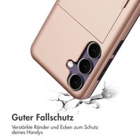 imoshion Backcover mit Kartenfach für das Samsung Galaxy S24 FE - Rose Gold