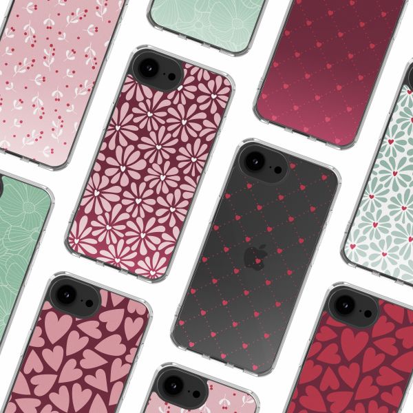 imoshion Design Hülle Apple iPhone 16e - Bloom Love Blush