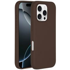 Accezz Liquid Silikoncase mit MagSafe Apple iPhone 16 Pro Max - New Tea Brown