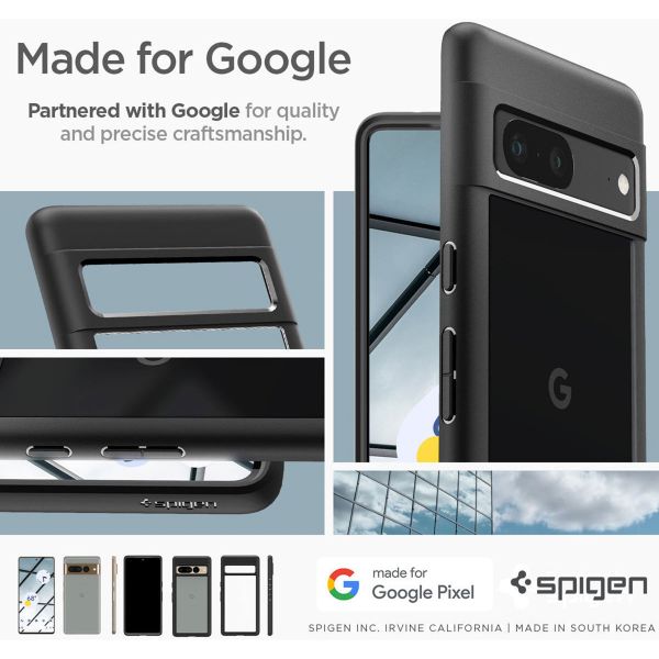 Spigen Ultra Hybrid™ Case für das Google Pixel 7 Pro - Schwarz