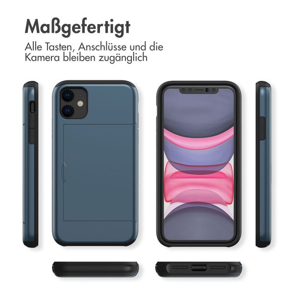 imoshion Backcover mit Kartenfach für das iPhone 11 Pro - Dunkelblau