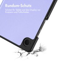 imoshion Trifold Klapphülle Samsung Galaxy Tab A11 / A9 8.7 Zoll - Lila