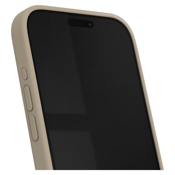 iDeal of Sweden Silikonhülle mit MagSafe Apple iPhone 15 Pro - Beige