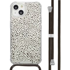 imoshion Design Hülle mit Band Apple iPhone 14 - Desert Dots