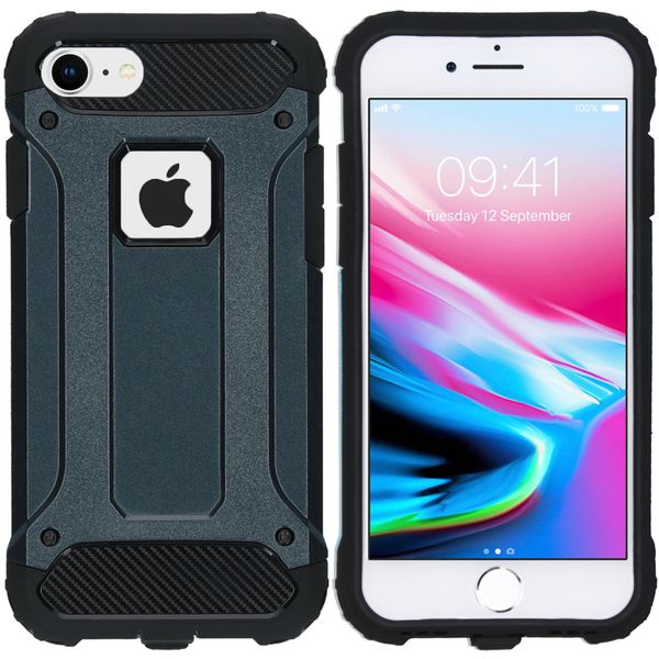 imoshion Rugged Xtreme Case Dunkelblau für iPhone 8 / 7