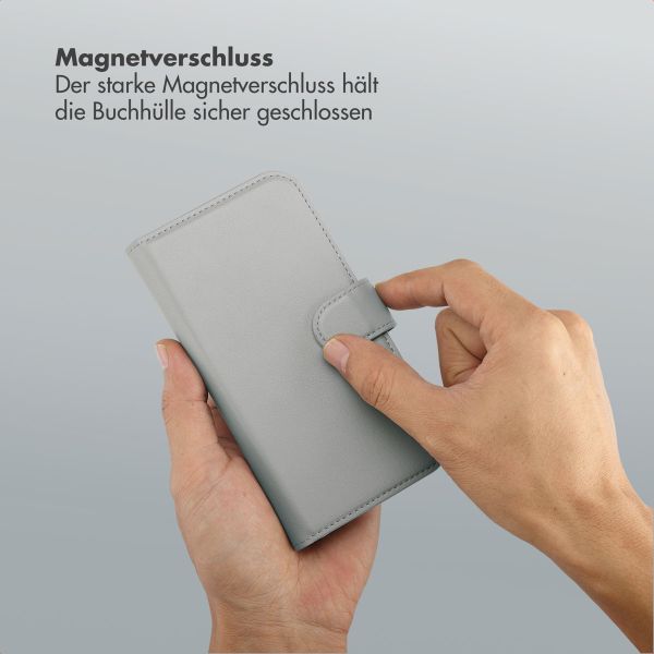 Selencia Olyn Abnehmbare Bookcase mit MagSafe Samsung Galaxy S23 - Grau